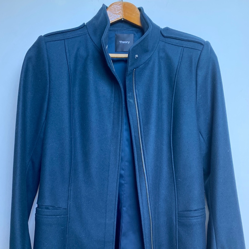 Theory Coat Moriah R2 Baron Wool